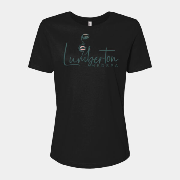 Logo - Women’s Relaxed Fit Heather CVC Tee Thumbnail