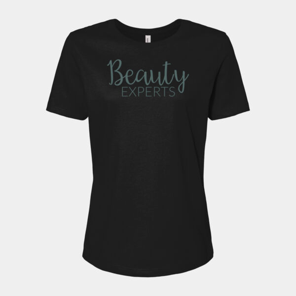 Beauty Experts - Women’s Relaxed Fit Heather CVC Tee Thumbnail