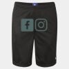 Polyester Mesh 9" Shorts with Pockets Thumbnail